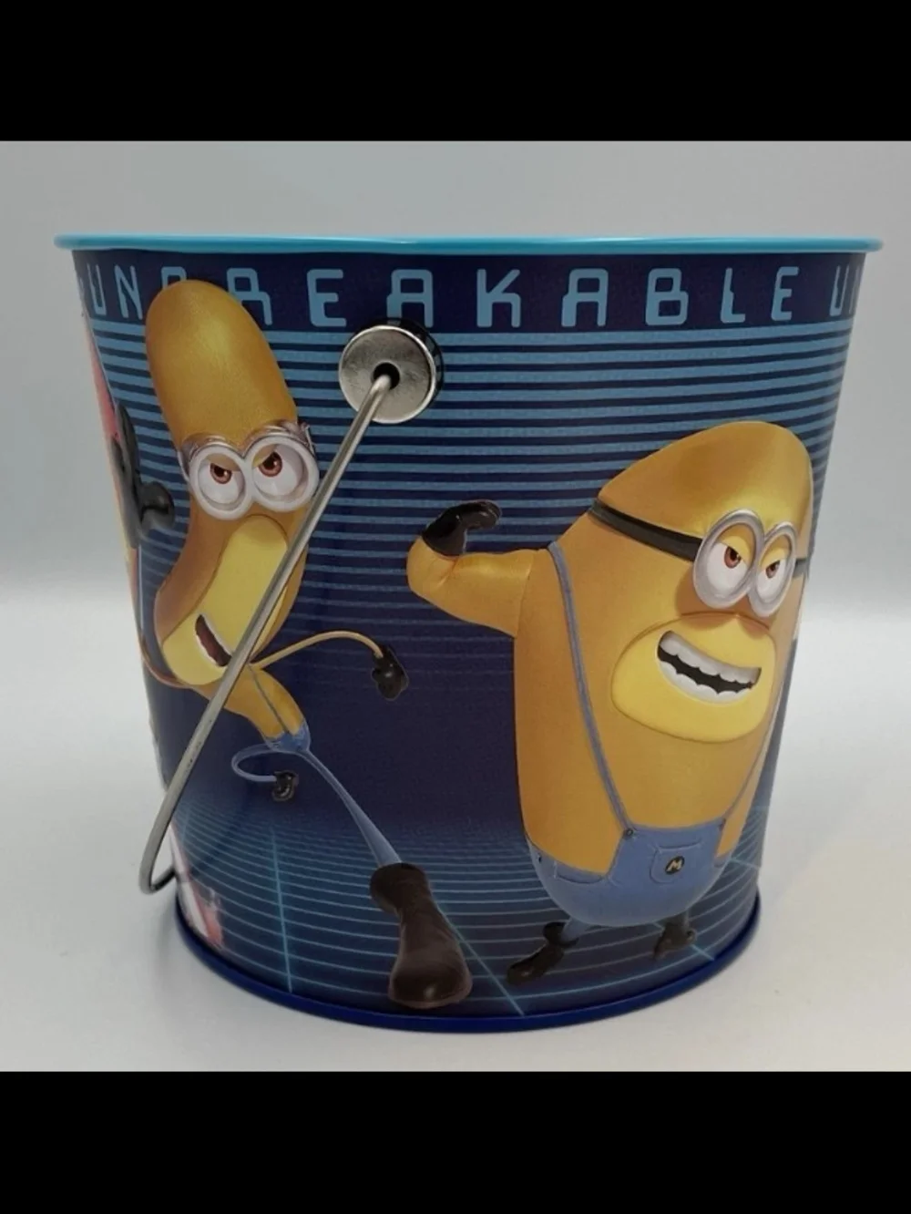 Universal Studios Despicable Me 4 Minions Tin Popcorn Bucket